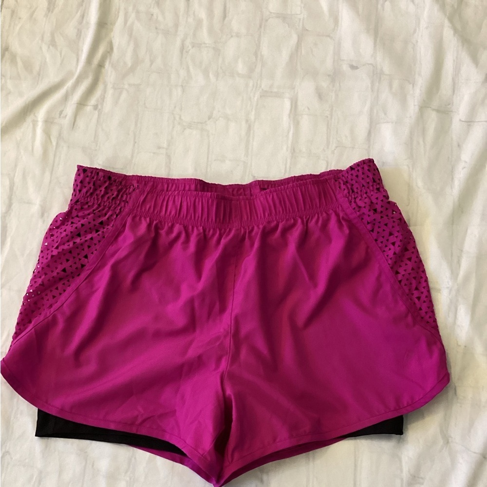 Hot Pink Athletic Shorts
